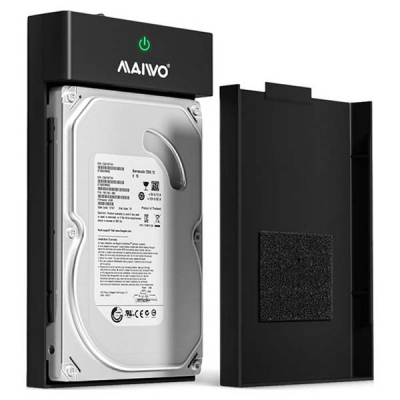Кишеня зовнішня Maiwo HDD 3,5"/2,5" USB3.1 GEN2 (K3568G2)