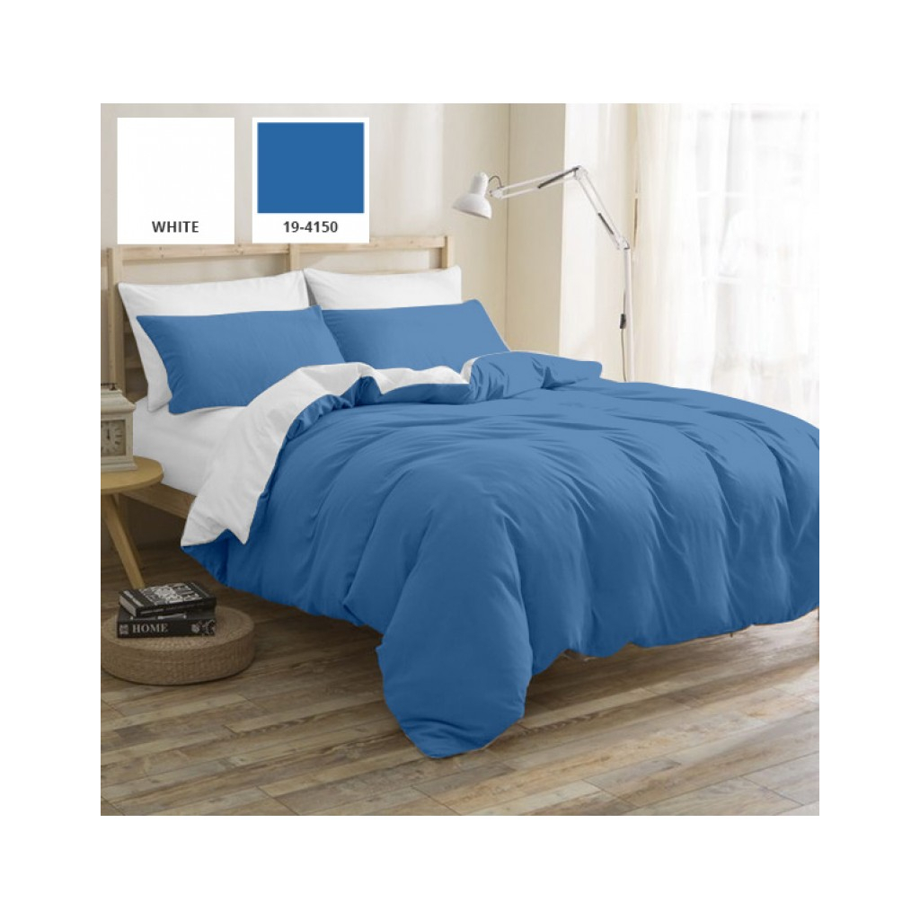 Постільна білизна MirSon Бязь Premium Pablo Blue 143х210х2 (2200000950772)