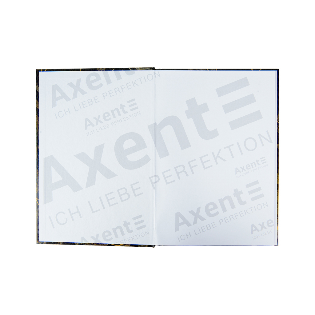 Канцелярська книга Axent Waves А4, 96 аркушів, клітинка, чорна (8422-561-A)