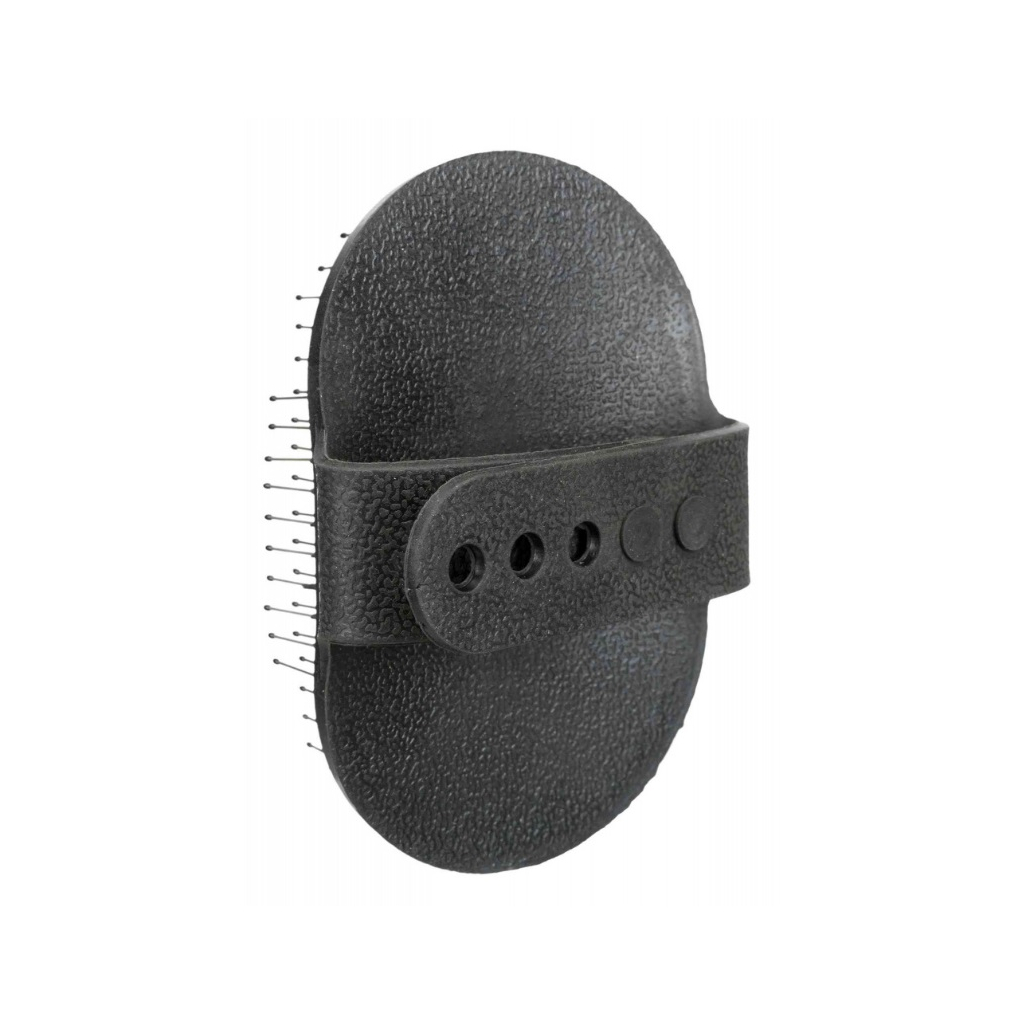 Гребінець для тварин Trixie Щітка масажна 8х13 см (4011905023304)