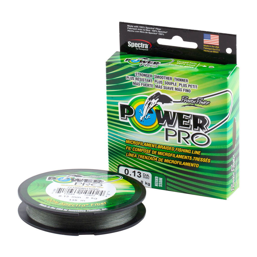 Шнур Power Pro Moss Green 135m 0.13mm 18lb/8.0kg (2266.74.61) Шнур Power Pro Moss Green 135m 0.13mm 18lb/8.0kg (2266.74.61)