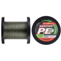 Шнур Select Master PE 1000m Dark Green 0.20mm 24kg (1870.15.91)