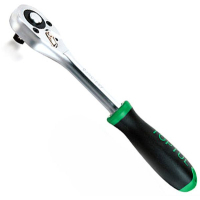 Toptul Socket Ratchet 1/2" 24 Teeth (Rubber Handle) (CJBC1627)