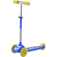 Самокат Bimbo Bike Monsters 12` з регулюванням висоти Синьо-жовтий (75803-IS)