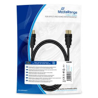 Кабель мультимедійний HDMI to HDMI 2.0m MRCS196 Mediarange (MRCS195)