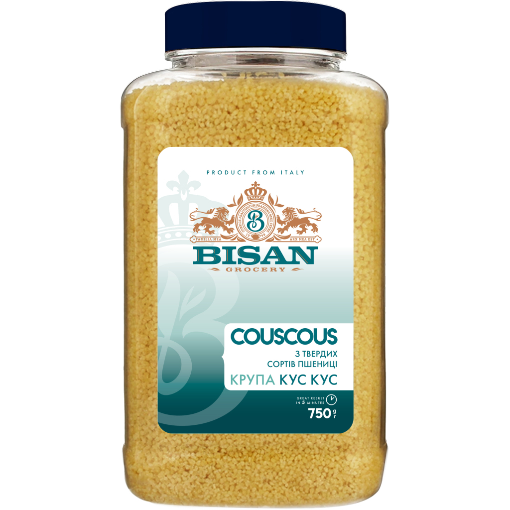 Крупа Bisan Кускус 750 г (4820186122848)