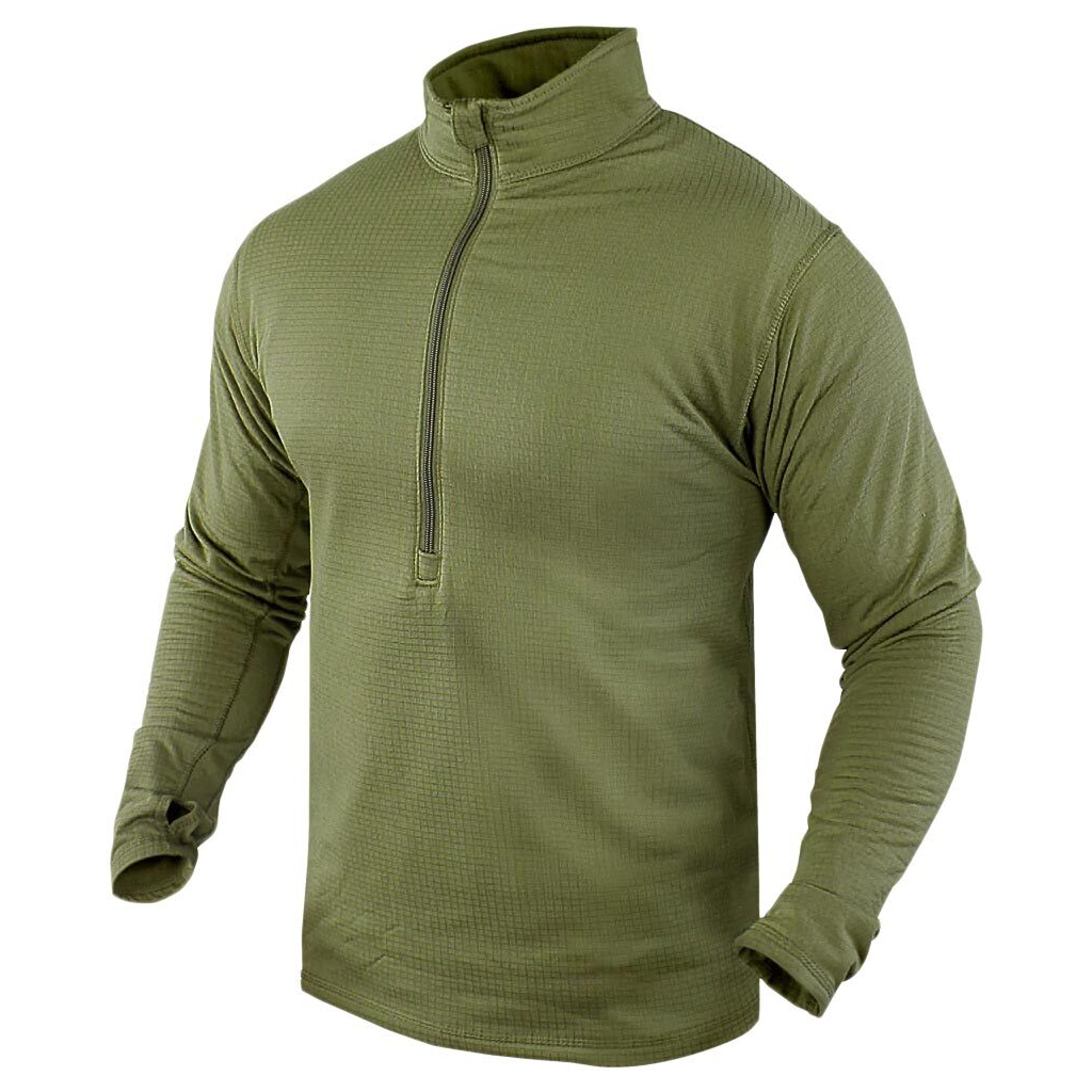 Термокофта Condor-Clothing Base II Zip Pullover Olive Drab XL (603-001-XL)
