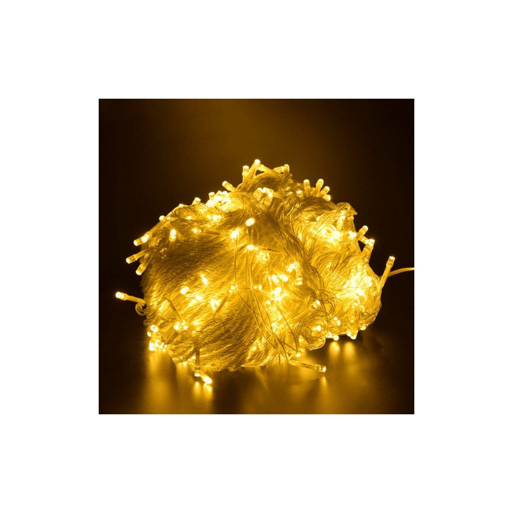 Гірлянда ColorWay LED 200 20м (8 функцій) теплий колір USB (CW-G-200L20U)