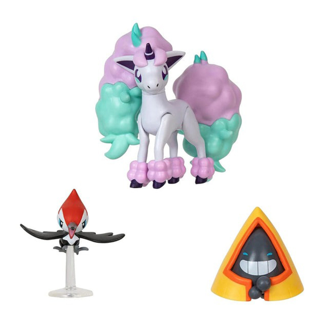 Фігурка Pokemon набір W17 - Снорант, Пікіпек, Поніта (PKW3053)
