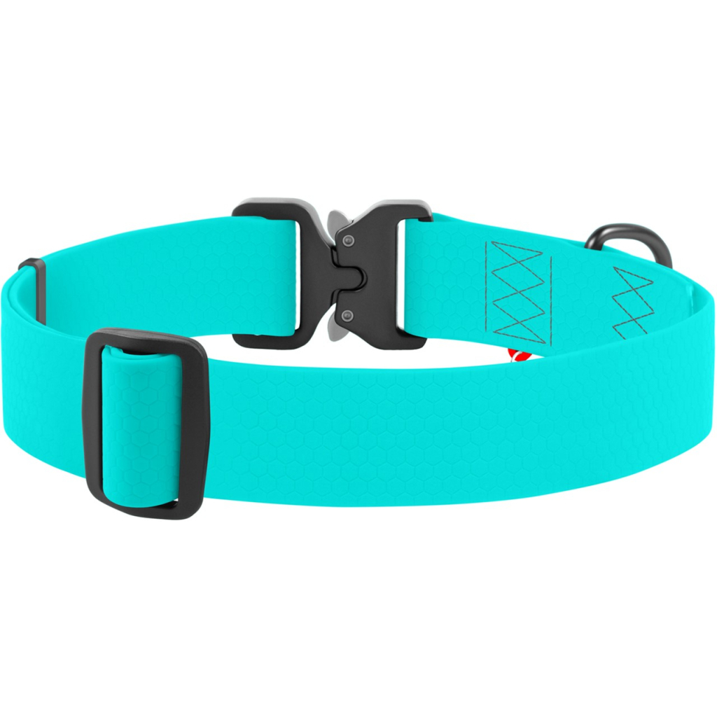 Нашийник для тварин WAUDOG Waterproof металева пряжка-фастекс XXL Ш 40 мм Д 46-70 см ментоловий (2781)