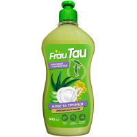 Frau Tau Aloe and mustard hand dishwashing liquid 500 ml (4820263230404)