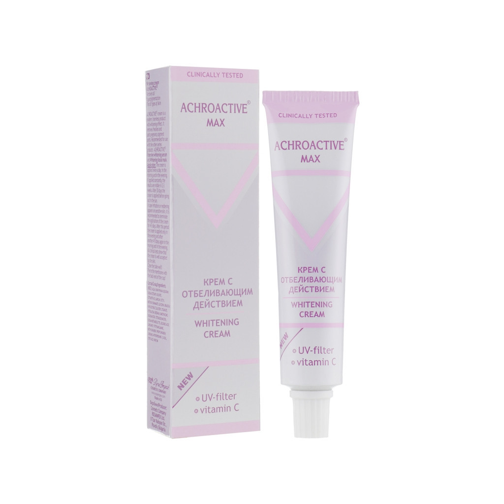 Крем для обличчя Achroactive Max Whitening Cream Відбілювальний 45 мл (3800010502313)
