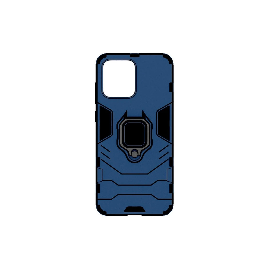Чохол до мобільного телефона ColorWay AntiShock Magnet Ring Xiaomi Redmi 13C Blue (CW-CAMRXR13C-DB)