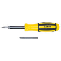 Sigma screwdriver set with double-sided bits 4 in 1 + CrV adapter (4001801)