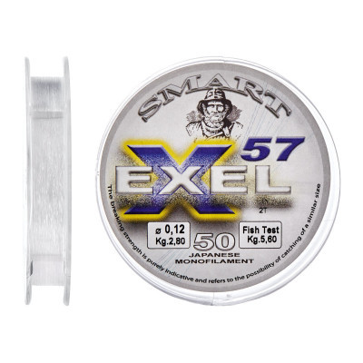 Волосінь Smart Exel 57 50m 0.14mm 3.0kg (1300.32.56)