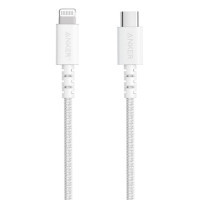 Дата кабель USB-C to Lightning 1.8m V3 Powerline Select+ White Anker (A8618H21)
