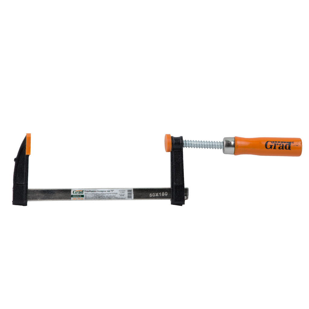 Струбцина Grad столярна тип F 150x50мм (4242615)