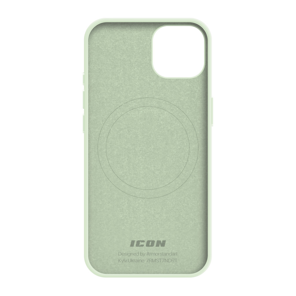 Чохол до мобільного телефона Armorstandart ICON2 MagSafe Apple iPhone 15 Soft Mint (ARM77010) Чохол до мобільного телефона Armorstandart ICON2 MagSafe Apple iPhone 15 Soft Mint (ARM77010)