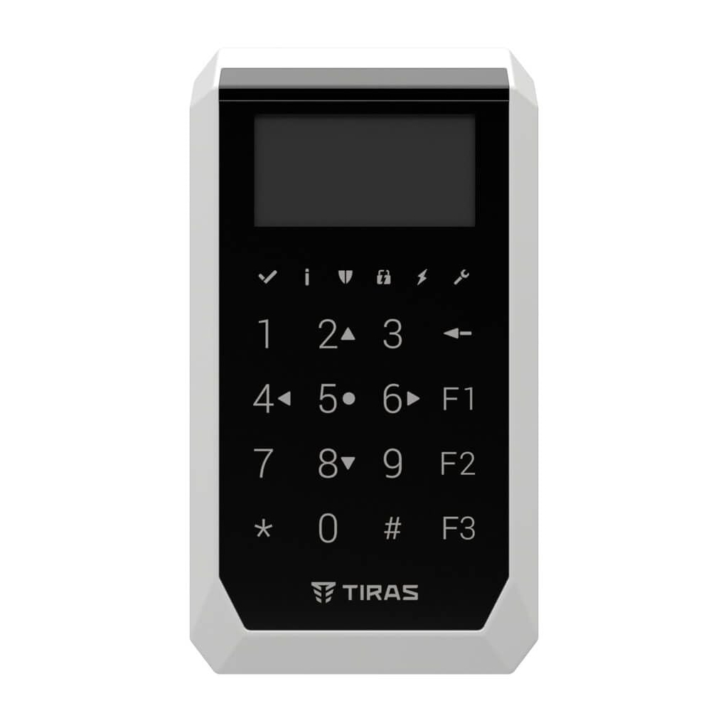 Аксесуар для охоронних систем TIRAS Technologies K-PAD OLED black