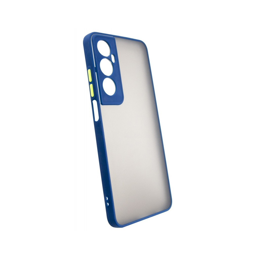Чохол до мобільного телефона Dengos Matte Realme C65 (Blue) (DG-TPU-MATT-144) Чохол до мобільного телефона Dengos Matte Realme C65 (Blue) (DG-TPU-MATT-144)