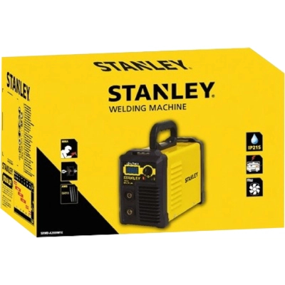 Зварювальний апарат Stanley інверторний 30-190 A, тривалість навантаження 20% (WD-A200IW1)