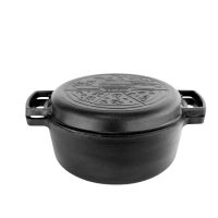 Brizoll cast-iron pot with a lid-pan 6 l (P-6L-2)
