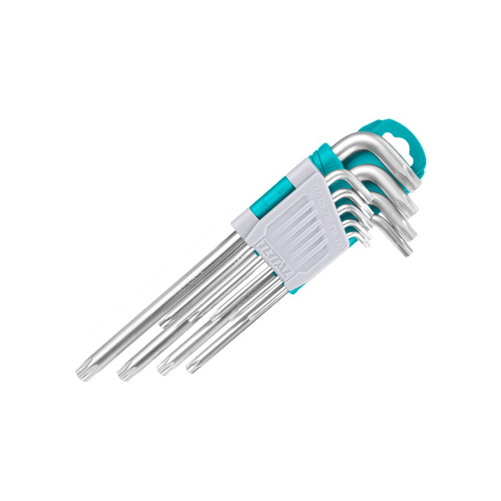 Ключ Total THT106391 Torx подовжений, T10-T50, 9шт. (THT106391)