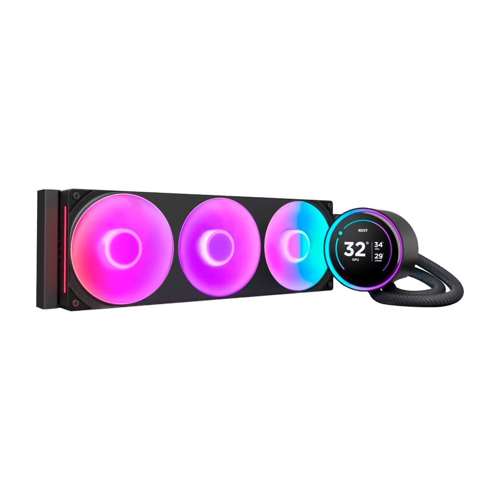 Система рідинного охолодження NZXT Kraken Elite RGB 360mm AIO (RL-KR36E-B2)