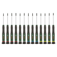 Set of Bosch precision screwdrivers 13 pcs., SL, PH, TX, HEX, CrV steel (1.600.A02.Z9N)