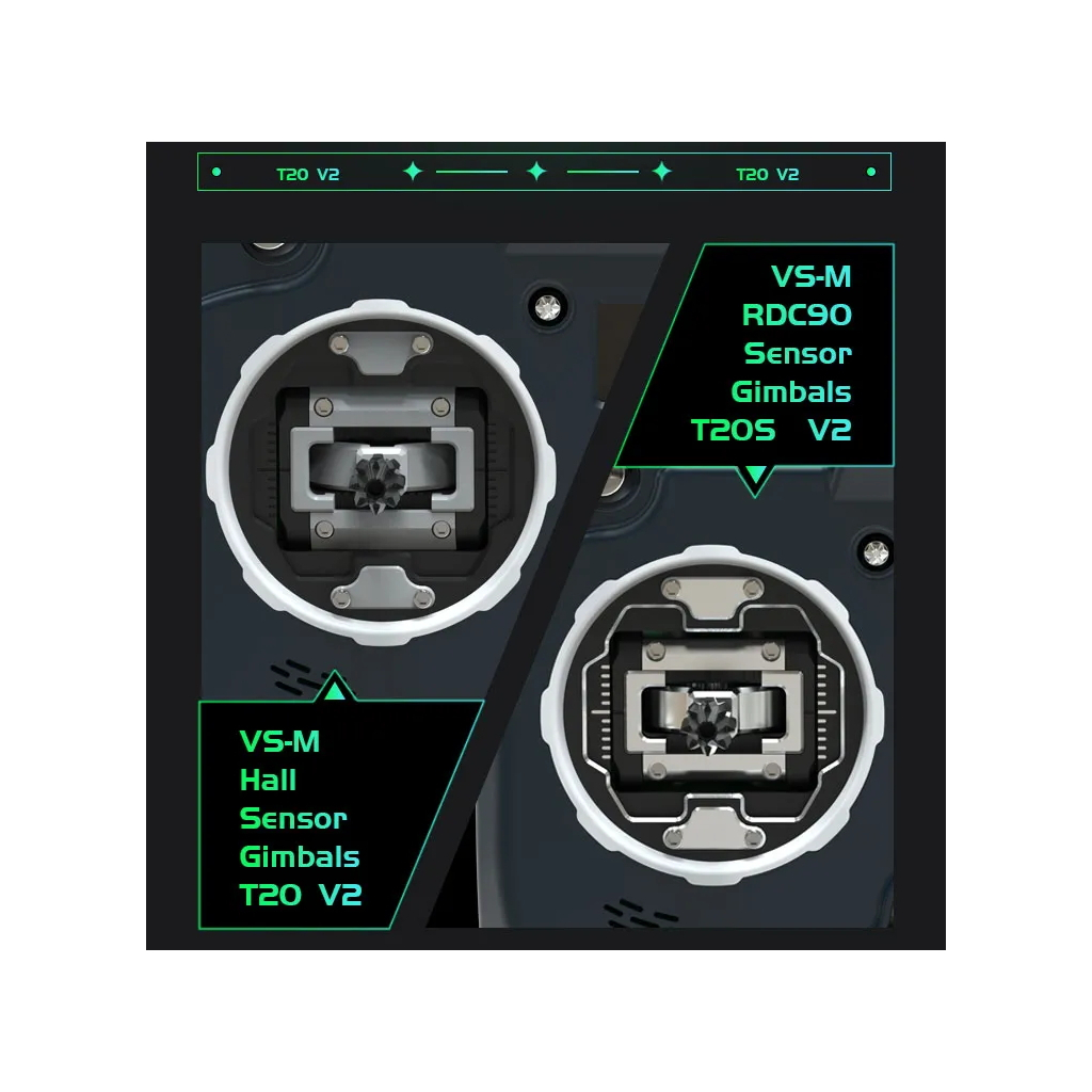 Пульт управління для дрона Jumper T20 V2 ELRS 915 Hall (C10113)
