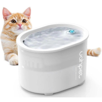 Універсальний посуд для тварин Uahpet Поїлка Glow Wireless Pet Fountain (UYSJ05QD)