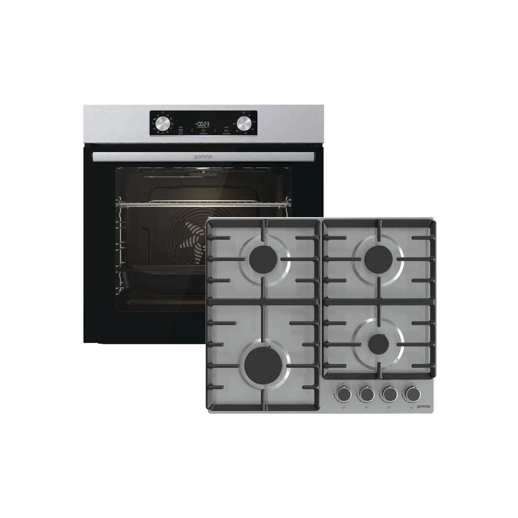 Комплект вбудованої техніки Gorenje BO6735E02X + G642ABX (SET_BO6735E02X_G642ABX)