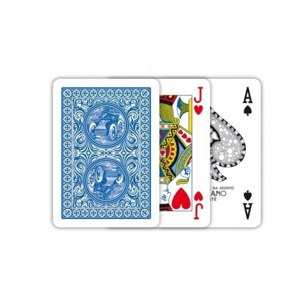 Гральні карти Modiano Golden Trophy 100 Plastic (blue) (00450)