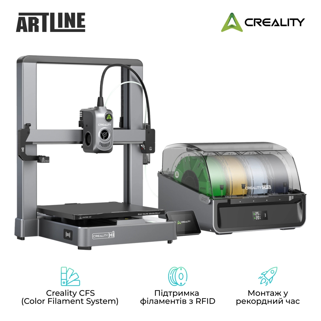 3D-принтер Creality CREALITY Hi Combo