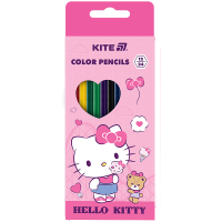 Colored pencils Kite Hello Kitty double-sided, 12 pcs. 24 colors (HK25-054-1)