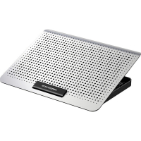 Підставка до ноутбука IceCoorel 10-15.6", 1*180mm 580 RPM, 2*USB, 350x225x26mm, Silver (A18)