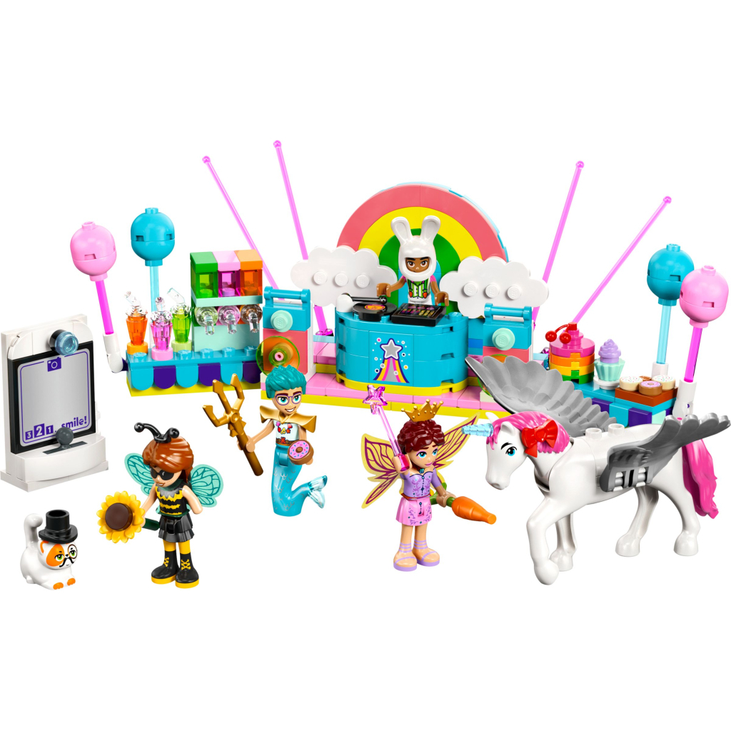 Конструктор LEGO Friends Костюмована вечірка з єдинорогом та феєю (42661)