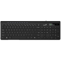 Клавіатура Genius SlimStar 230II USB UA Black (31310048406)