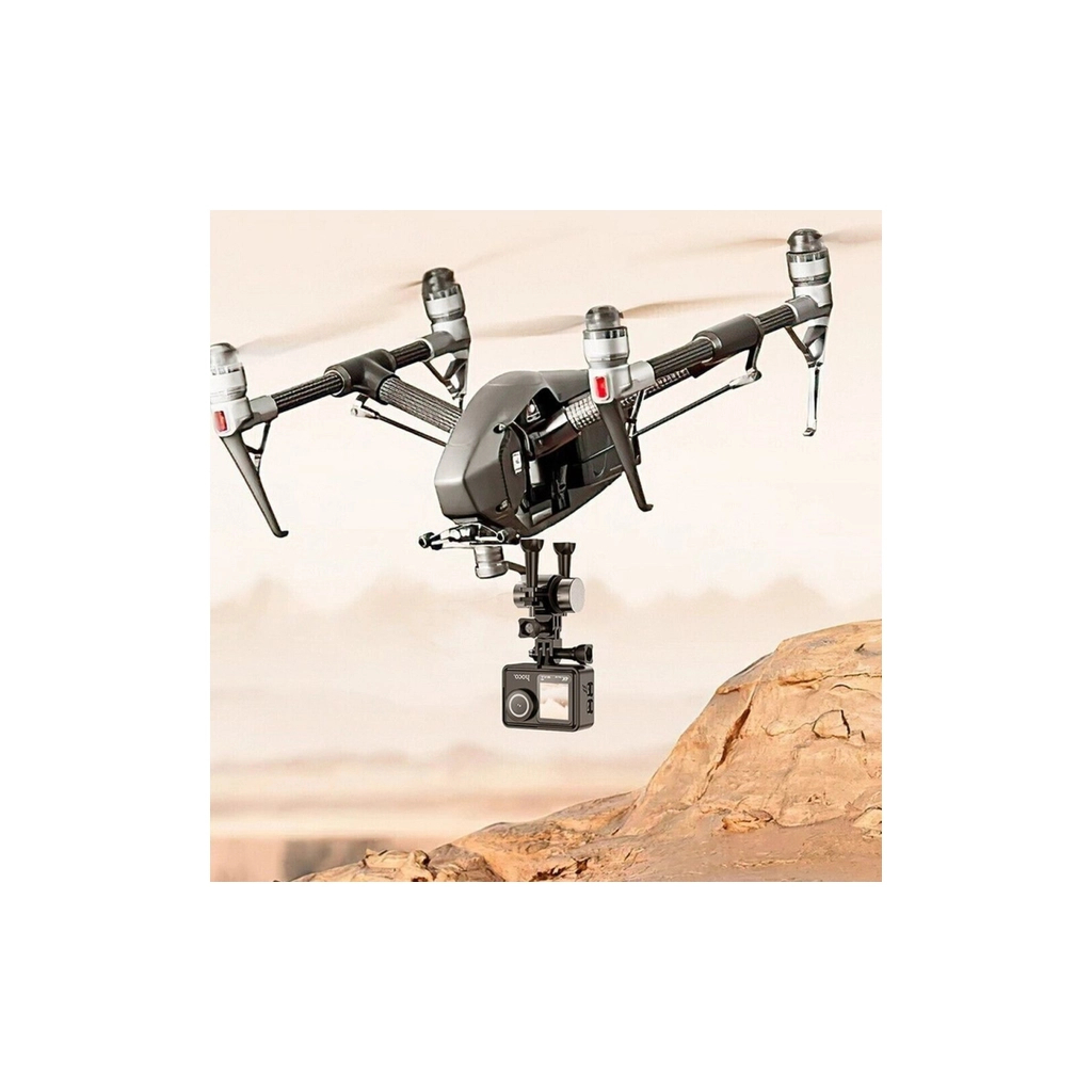 Екшн-камера HOCO DV101 Dual color screen Black (6942007616805)