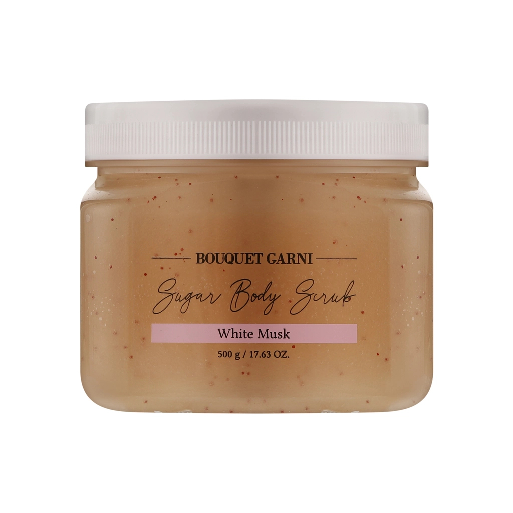 Скраб для тіла Bouquet Garni Sugar Body Scrub White Musk 500 г (8809487044444)