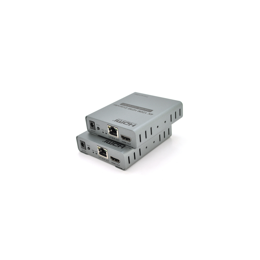 Адаптер HDMI extender 120m CAT5E/6 4K 1080P Voltronic (YT-SCPE HDM-100m1080Р+A)