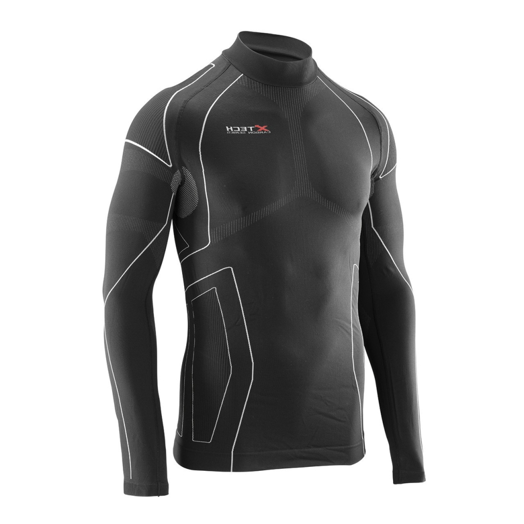 Термокофта X-Tech Maglia Race 3 Munica Lunga lupetto Nero L/XL (Maglia_Race3_Lupetto_L/XL)