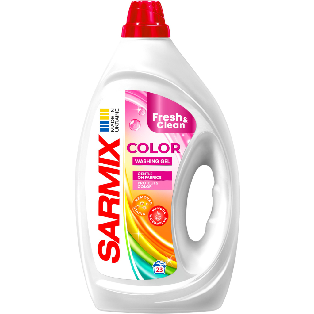 Гель для прання Sarmix Color 900 мл (4820268103963)