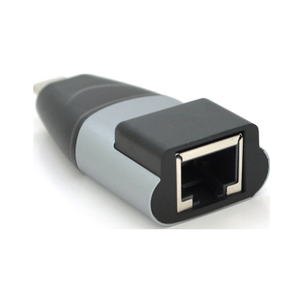 Перехідник USB-C to RJ45 1000Mbps black Voltronic (YT-A-Type-C(M)/RJ-45(F)-B/27019) Перехідник USB-C to RJ45 1000Mbps black Voltronic (YT-A-Type-C(M)/RJ-45(F)-B/27019)