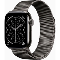 Смарт-годинник Apple Watch Series 11 GPS + Cellular 42mm Slate Titanium Case with Slate Milanese Loop (MF8U4RK/A)