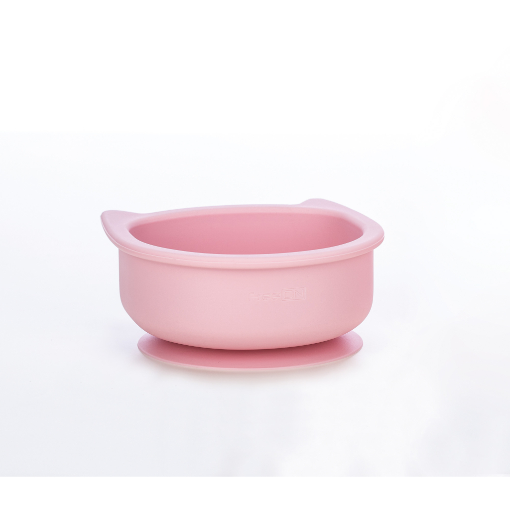 Тарілка дитяча FreeON Kitty, силіконова pink (46330) Тарілка дитяча FreeON Kitty, силіконова pink (46330)