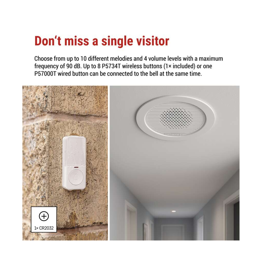 Дверний дзвінок EMOS P57103