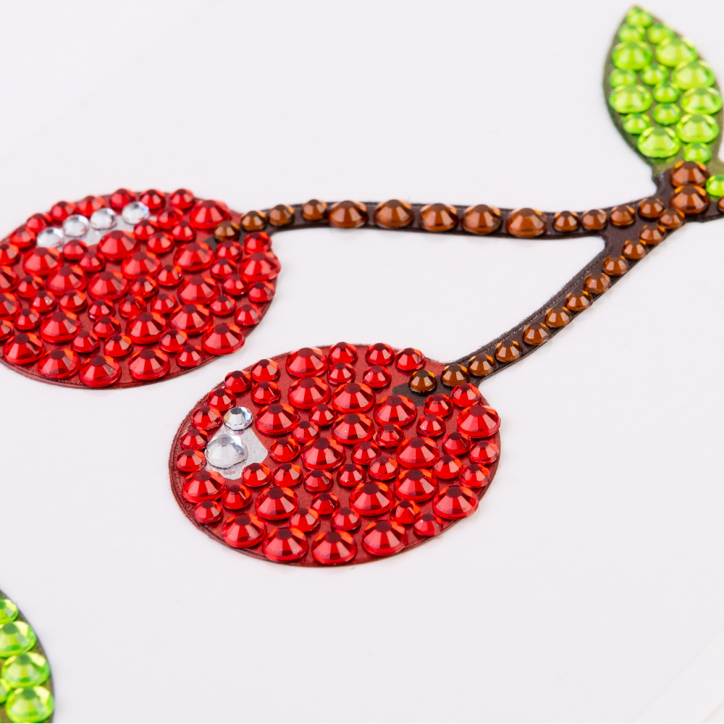 Набір для творчості Santi Вишні аплікація зі страз самоклеючих 5х11 см (743023) Набір для творчості Santi Вишні аплікація зі страз самоклеючих 5х11 см (743023)