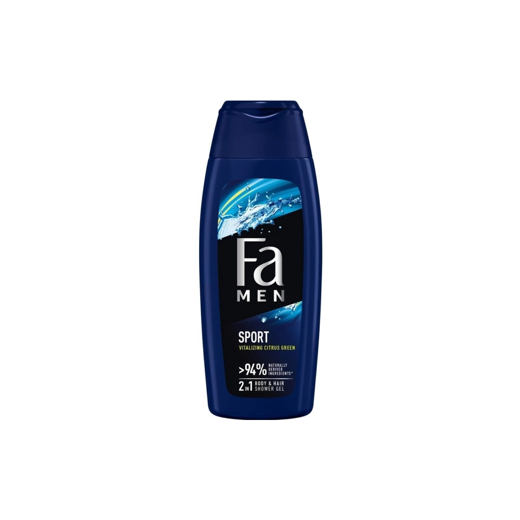 Гель для душу Fa Men Sport Shower Gel 400 мл (3838824142296)