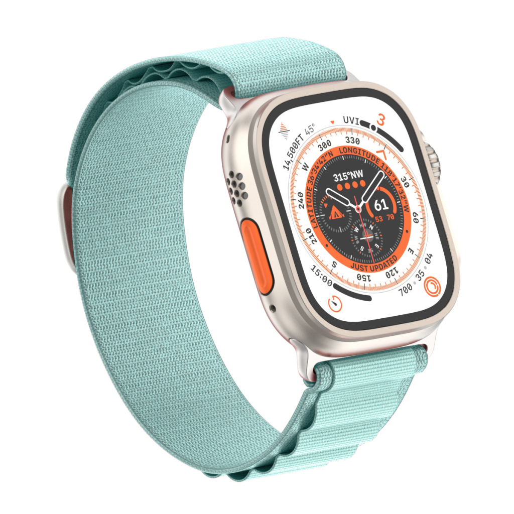 Ремінець до смарт-годинника Armorstandart Alpina Band для Apple Watch 49/46/45/44/42 (Series 1-3) Light Blue (ARM81049) Ремінець до смарт-годинника Armorstandart Alpina Band для Apple Watch 49/46/45/44/42 (Series 1-3) Light Blue (ARM81049)